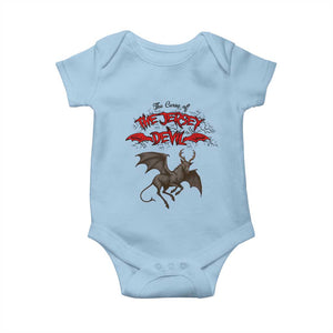 Jersey Devil Baby Onesie The Curse Of The Cryptid Gothic Horror Gift TS12 Light Blue Print Your Wear