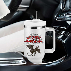 Jersey Devil Tumbler With Handle The Curse Of The Cryptid Gothic Horror Gift TS12 Print Your Wear