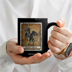 Jersey Devil Coffee Mug Horror Tarot Card Urban Legends Gift TS12 Print Your Wear