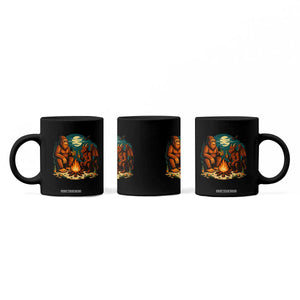 Funny Bigfoot And Jersey Devil Camping Cryptid Gift Coffee Mug TS12 Print Your Wear