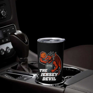 Funny Cryptid Sports Tumbler Cup Jersey Devil Playing Basketball TS12 Print Your Wear