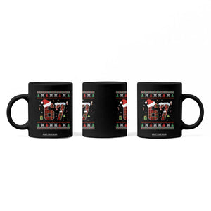 Funny Six Seven Meme Christmas Ugly Sweater Coffee Mug Trendy Tiktok Gift TS12 Print Your Wear
