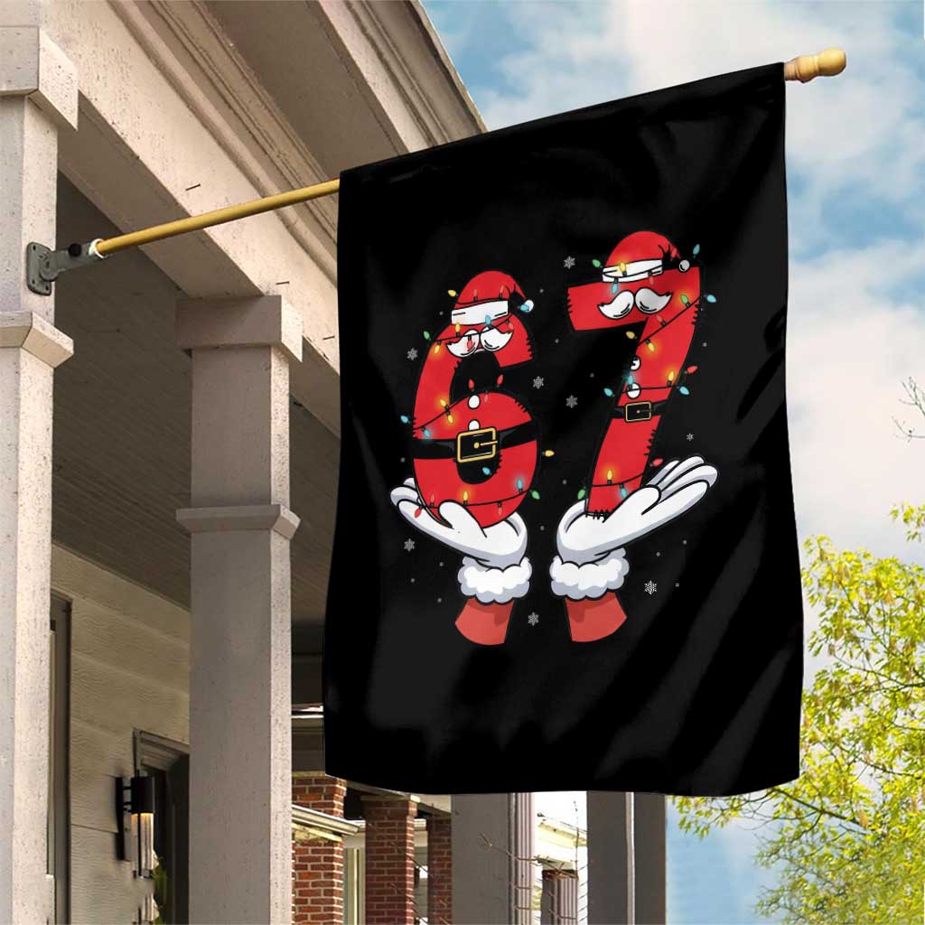 Funny 67 Meme Garden Flag Funny Christmas Party Holiday Gift TS12 Print Your Wear