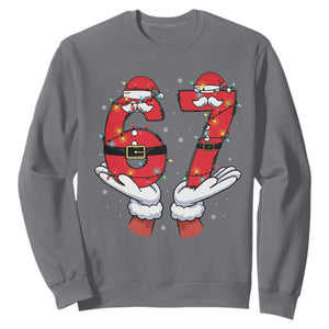 Funny 67 Meme Sweatshirt Christmas Party Holiday Gag Gift TS12 Charcoal Print Your Wear