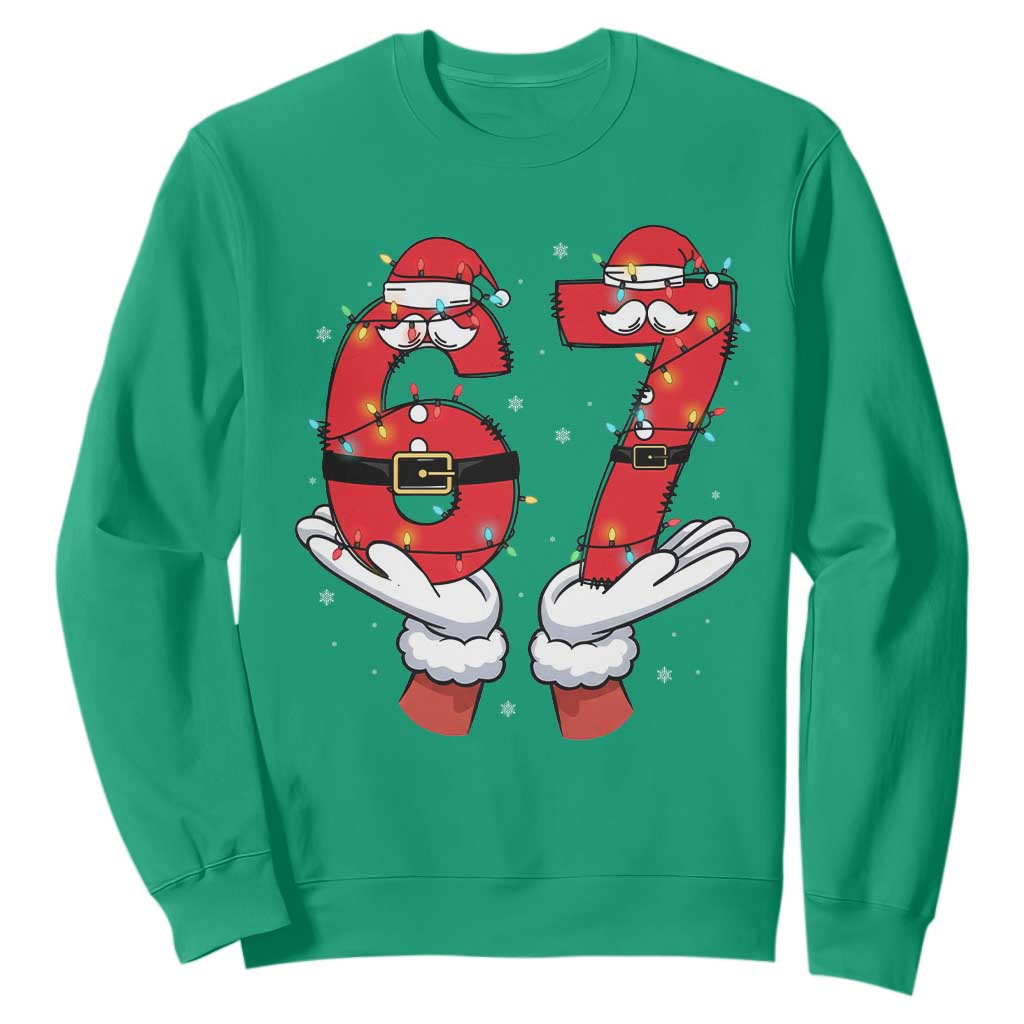 Funny 67 Meme Sweatshirt Christmas Party Holiday Gag Gift TS12 Irish Green Print Your Wear