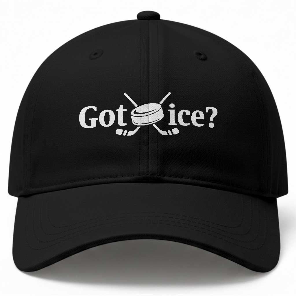 Got Ice Baseball Cap Funny Hockey Lover Gift TS12 Print Your Wear