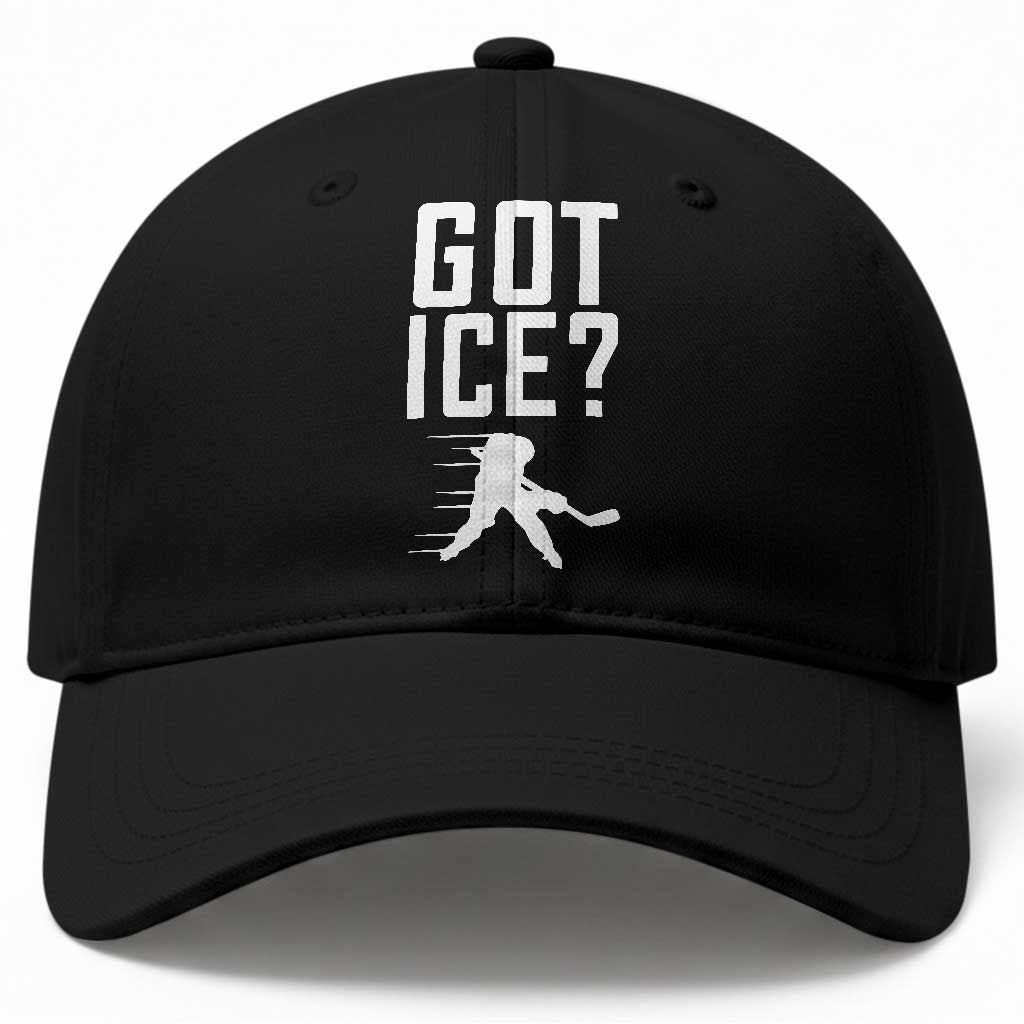 Got Ice Baseball Cap Funny Youth Ice Hockey Gift TS12 Print Your Wear
