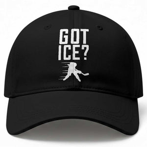 Got Ice Baseball Cap Funny Youth Ice Hockey Gift TS12 Print Your Wear