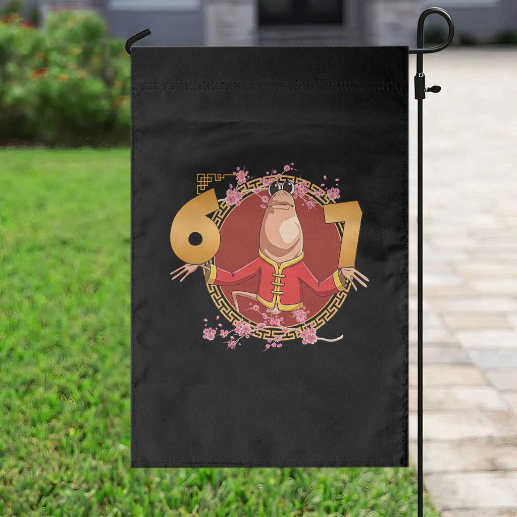 Funny Marcus The Worm Six Seven Lunar New Year Meme Garden Flag TS12 Print Your Wear