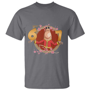 Funny Marcus The Worm Six Seven Lunar New Year Meme T Shirt TS12 Charcoal Print Your Wear