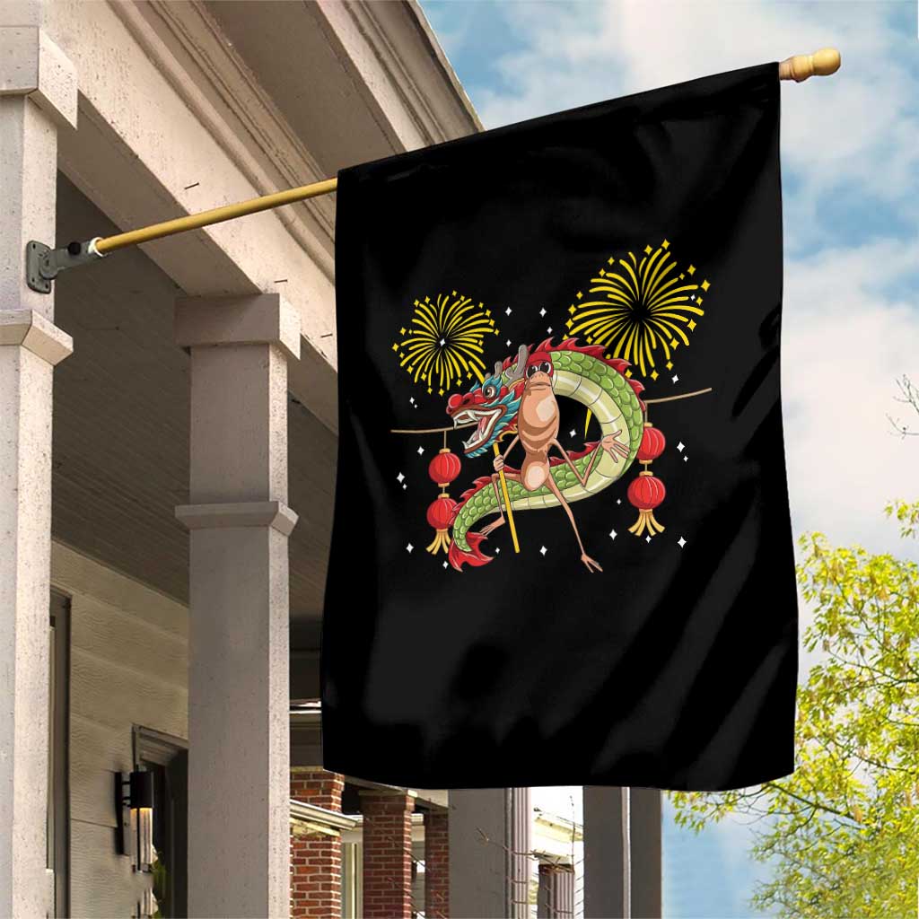 Funny Marcus The Worm Meme Garden Flag Viral Lunar New Year TS12 Print Your Wear