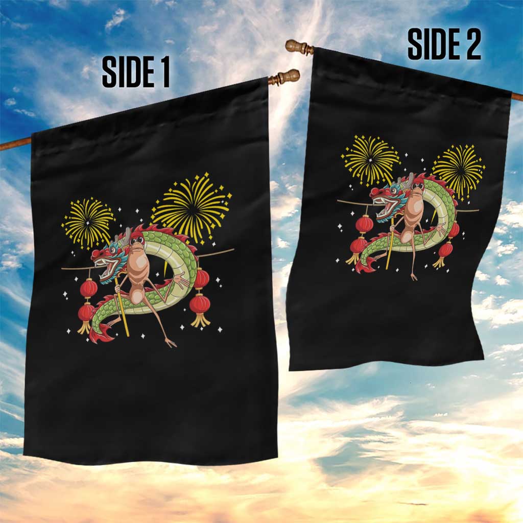 Funny Marcus The Worm Meme Garden Flag Viral Lunar New Year TS12 Print Your Wear
