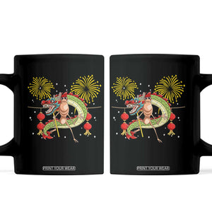 Funny Marcus The Worm Meme Coffee Mug Viral Lunar New Year TS12 Black Print Your Wear