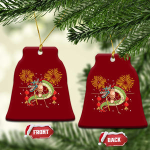 Funny Marcus The Worm Meme Ceramic Ornament Viral Lunar New Year TS12 Print Your Wear