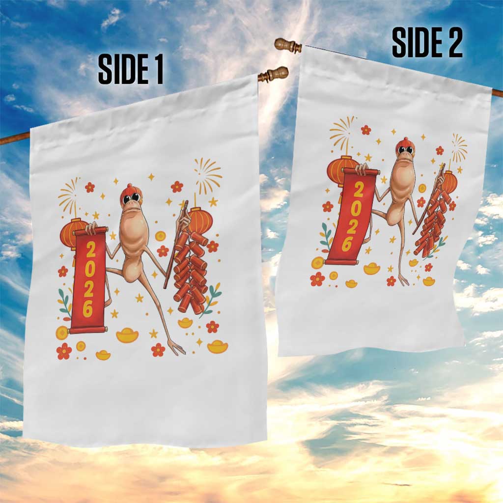 Marcus The Worm Lunar New Year Meme Garden Flag Trendy Gag Gift TS12 Print Your Wear