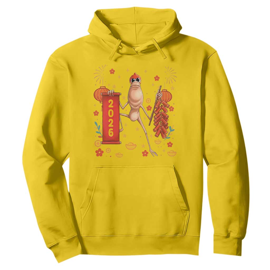 Marcus The Worm Lunar New Year Meme Hoodie Trendy Gag Gift TS12 Daisy Print Your Wear