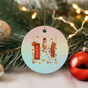 Marcus The Worm Lunar New Year Meme Ceramic Ornament Trendy Gag Gift TS12 1pc Pastel Print Your Wear