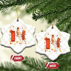 Marcus The Worm Lunar New Year Meme Ceramic Ornament Trendy Gag Gift TS12 Print Your Wear