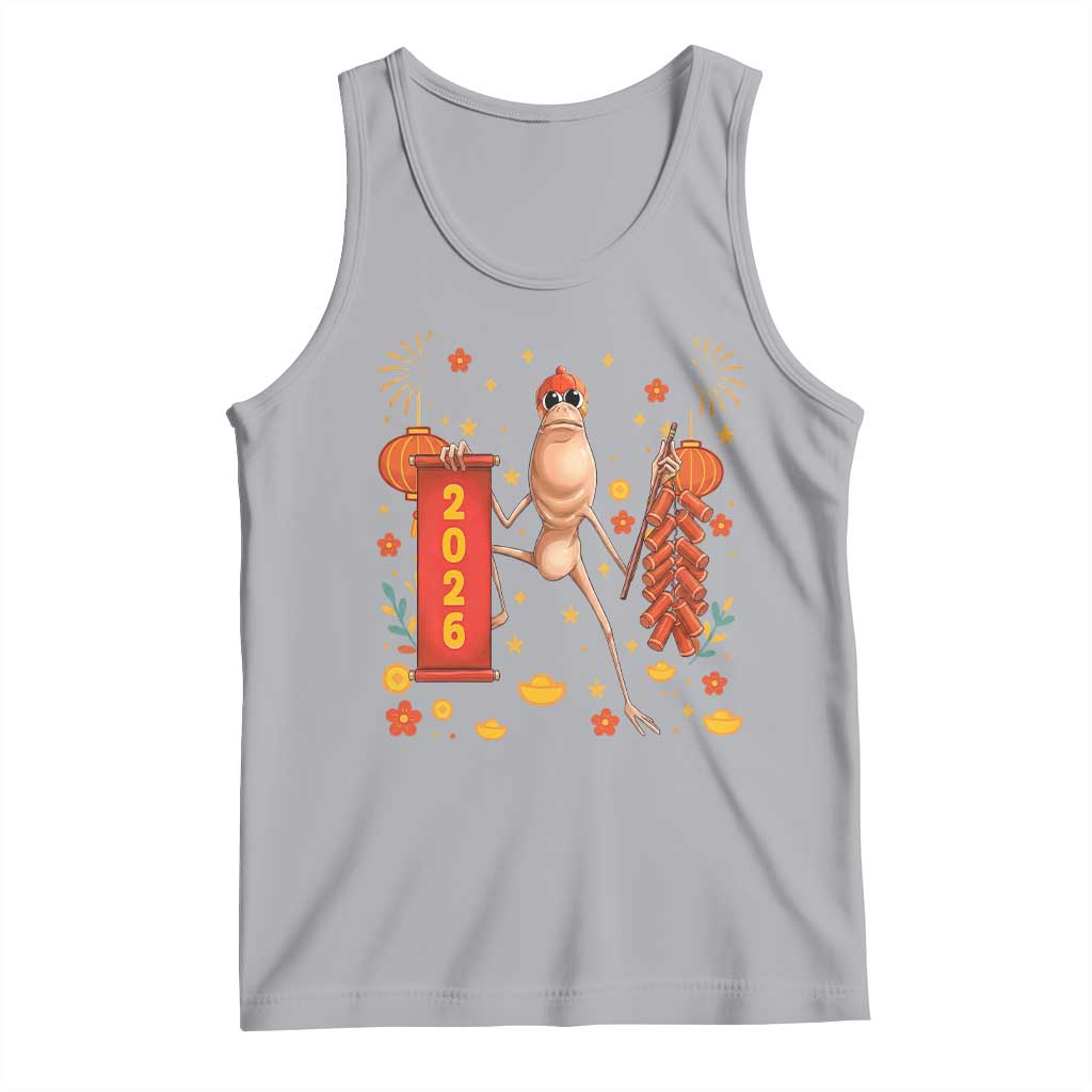 Marcus The Worm Lunar New Year Meme Tank Top Trendy Gag Gift TS12 Athletic Heather Print Your Wear
