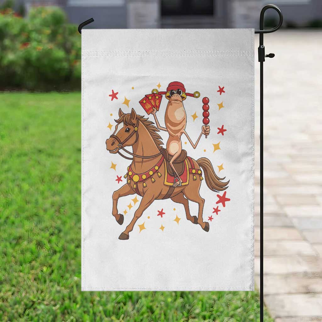 Funny Marcus The Worm Lunar New Year Garden Flag Viral Meme TS12 Print Your Wear