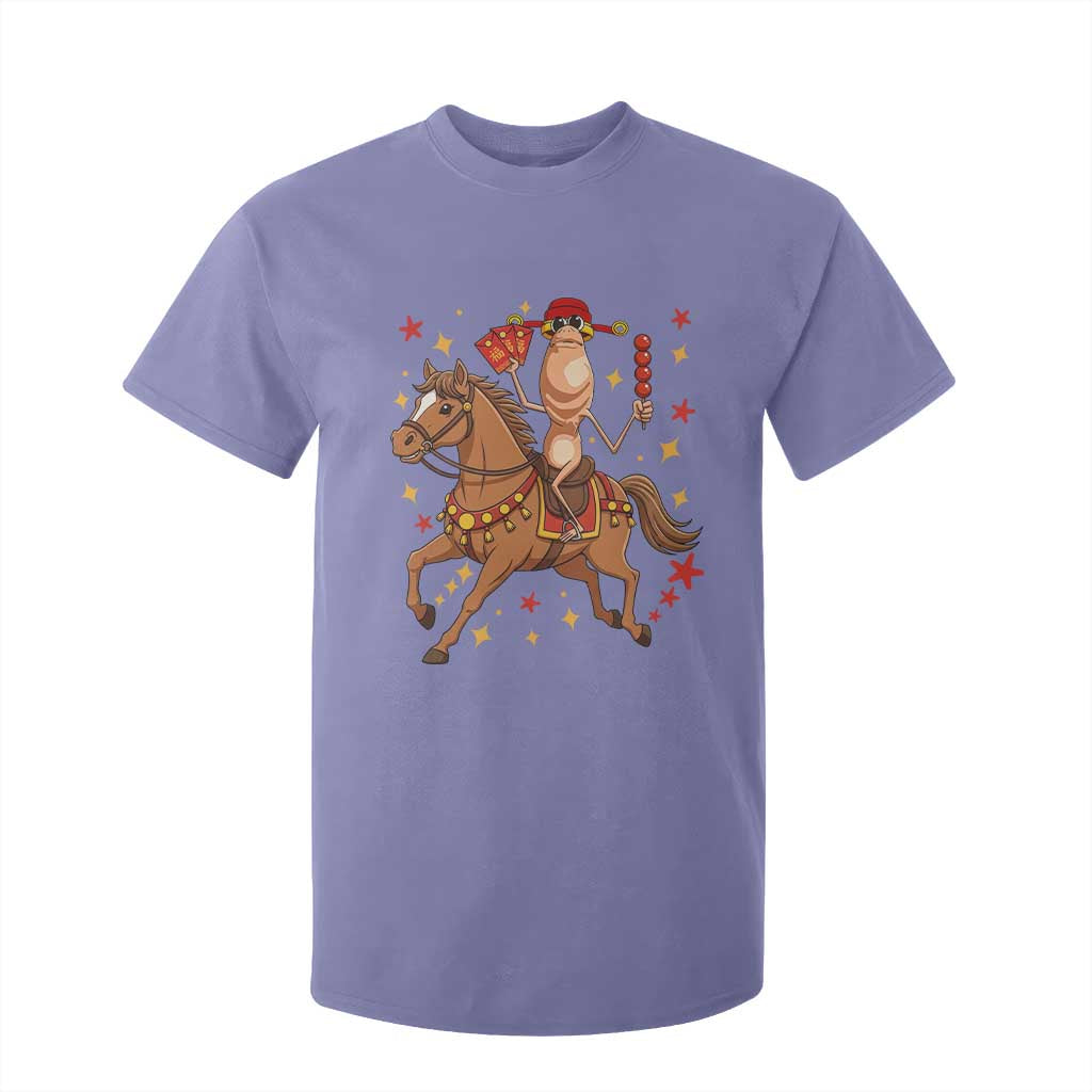 Funny Marcus The Worm Lunar New Year T Shirt For Kid Viral Meme TS12 Violet Print Your Wear