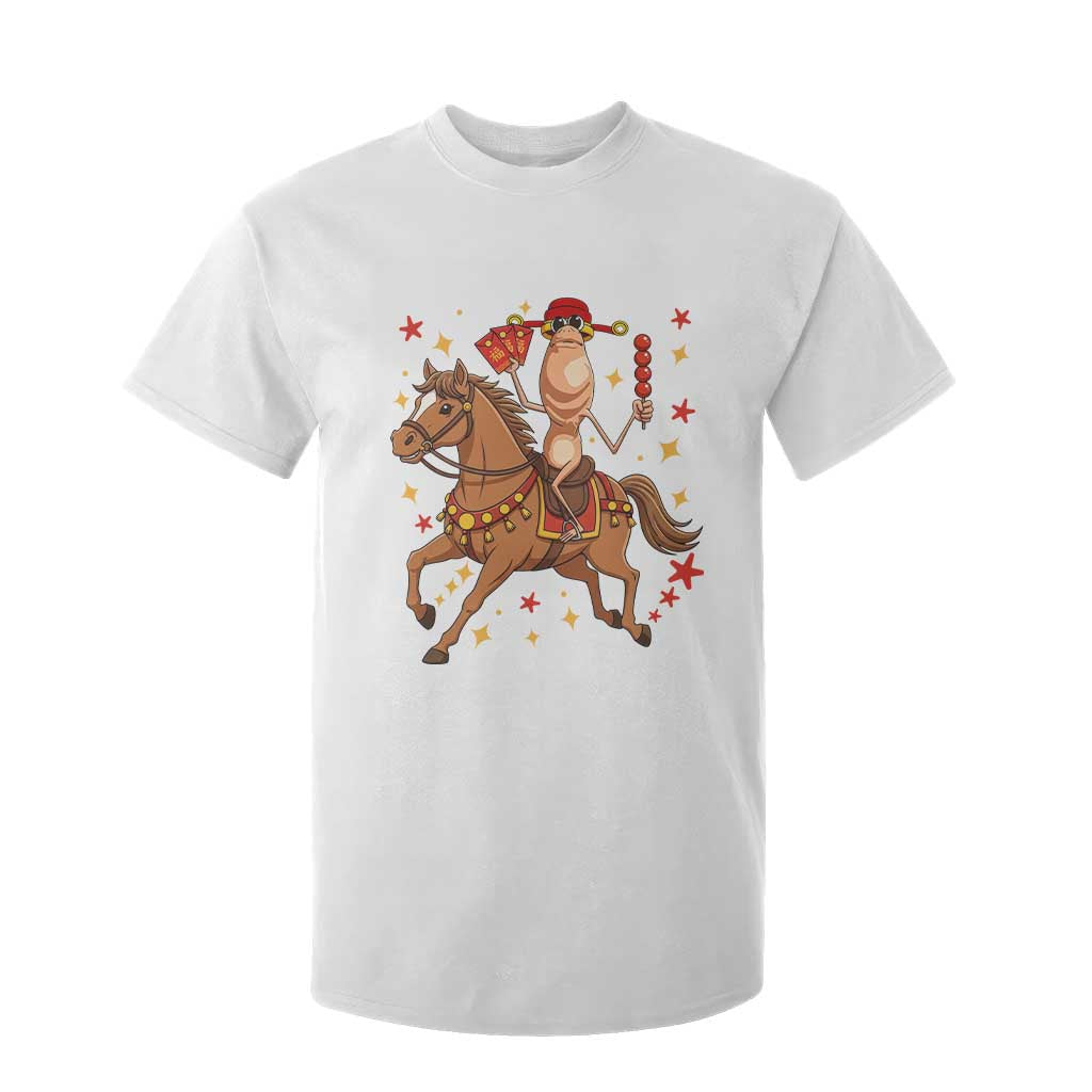 Funny Marcus The Worm Lunar New Year T Shirt For Kid Viral Meme TS12 White Print Your Wear