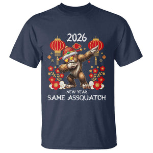 Bigfoot Lunar New Year T Shirt Funny Same Assquatch TS12 Navy Print Your Wear