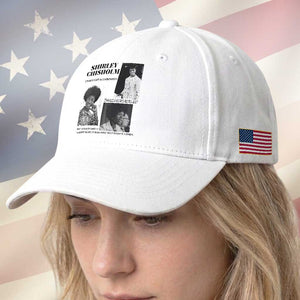 Shirley Chisholm Unbought And Unbossed Baseball Cap Vintage Feminist Poster TS12 Print Your Wear