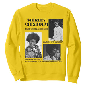 Shirley Chisholm Unbought And Unbossed Sweatshirt Vintage Feminist Poster TS12 Daisy Print Your Wear