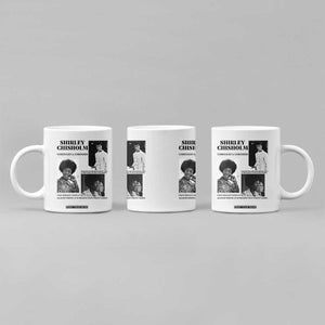 Shirley Chisholm Unbought And Unbossed Coffee Mug Vintage Feminist Poster TS12 Print Your Wear
