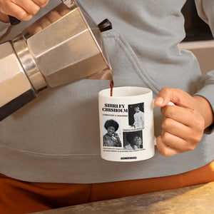 Shirley Chisholm Unbought And Unbossed Coffee Mug Vintage Feminist Poster TS12 Print Your Wear