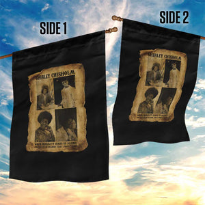 Vintage Shirley Chisholm Garden Flag When Morality Meets Profit Quote TS12 Print Your Wear