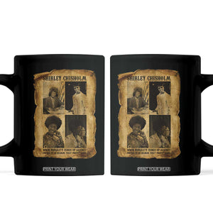 Vintage Shirley Chisholm Coffee Mug When Morality Meets Profit Quote TS12 Black Print Your Wear