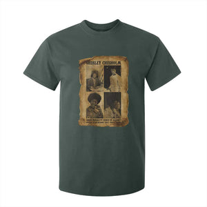 Vintage Shirley Chisholm T Shirt For Kid When Morality Meets Profit Quote TS12 Dark Forest Green Print Your Wear