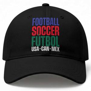 Canada Mexico USA Baseball Cap Football Fan Gift TS12 Print Your Wear