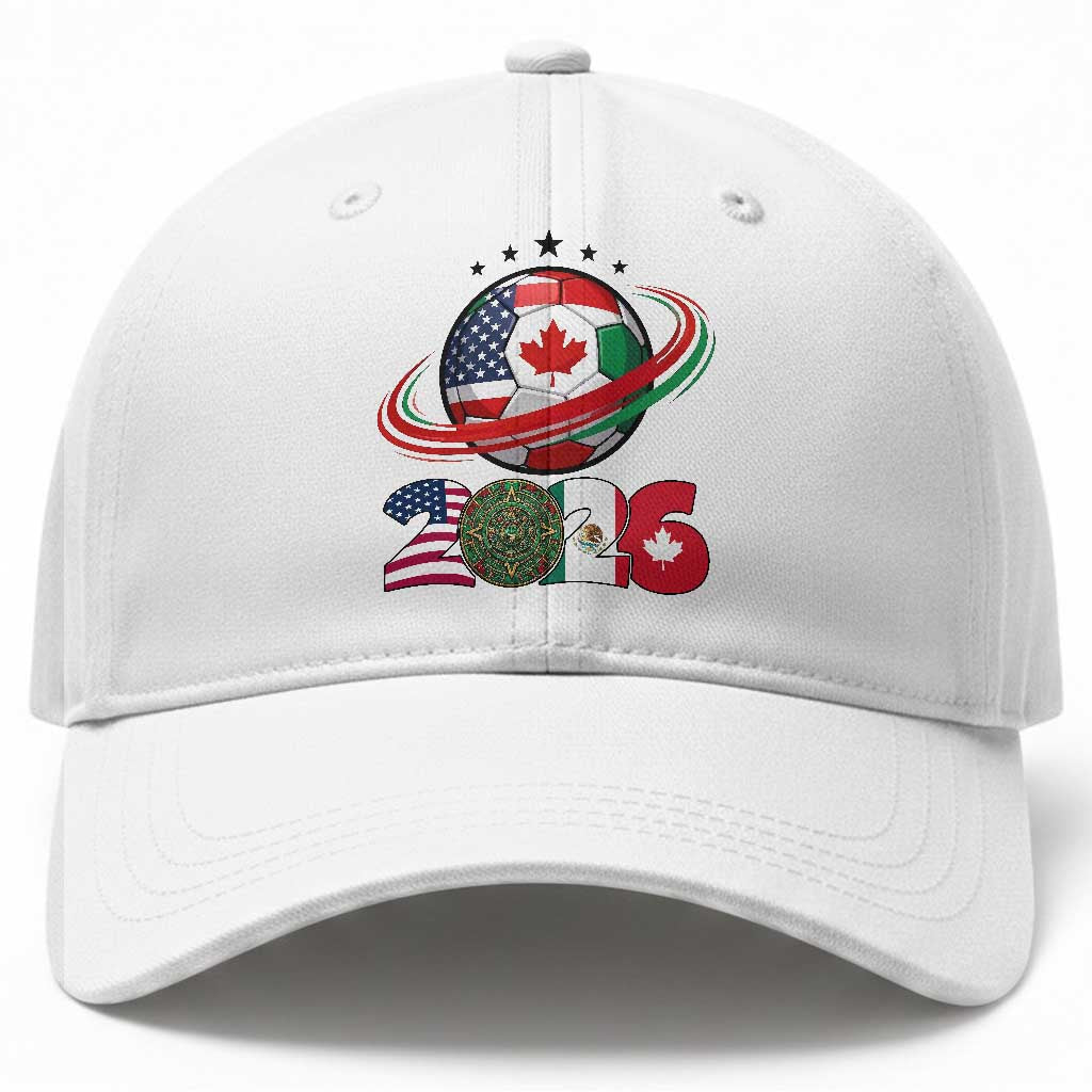 USA Mexico Canada Baseball Cap 2026 Football Fan Gift TS12 Print Your Wear