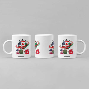 USA Mexico Canada Coffee Mug 2026 Football Fan Gift TS12 Print Your Wear