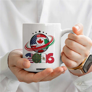 USA Mexico Canada Coffee Mug 2026 Football Fan Gift TS12 Print Your Wear