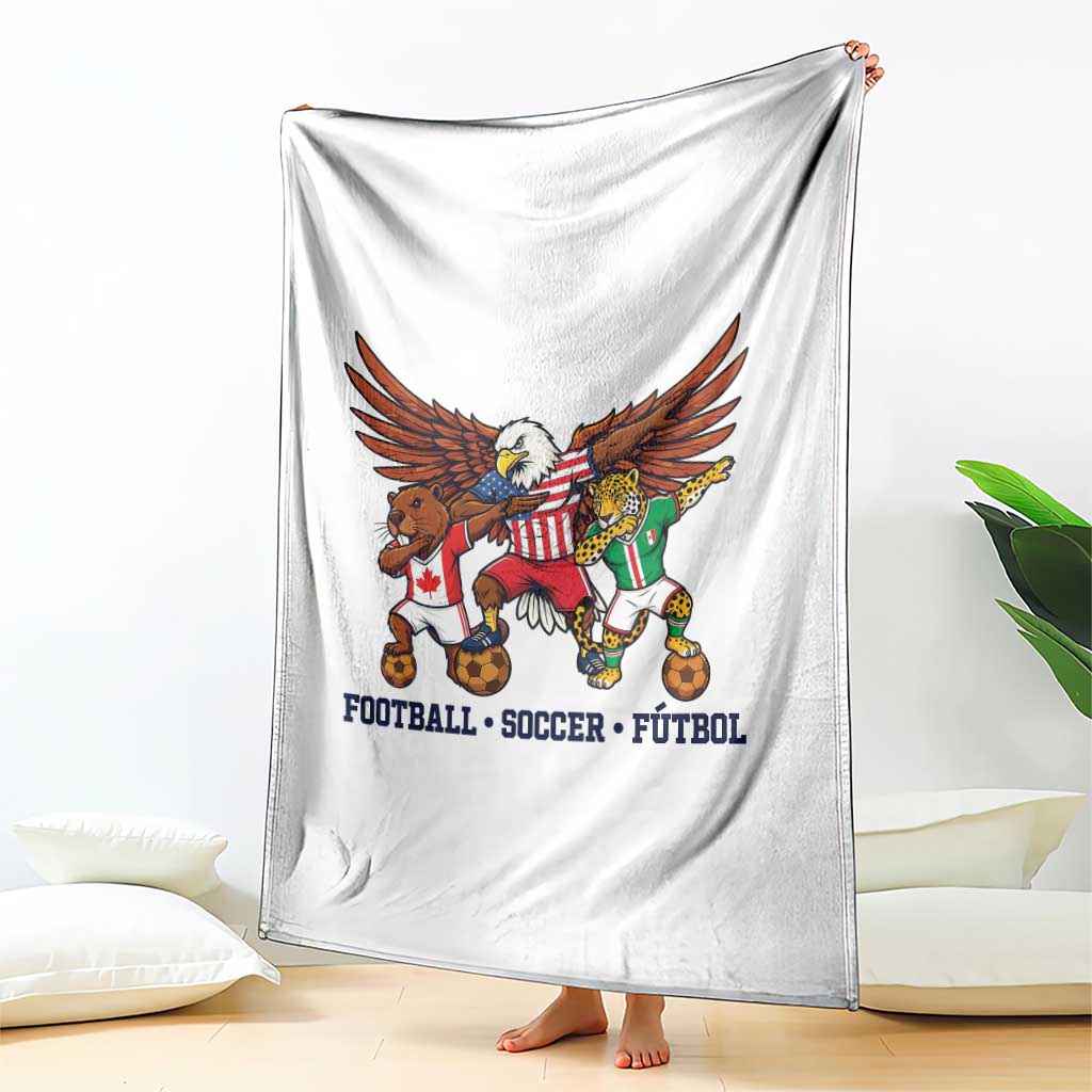 Eagle Jaguar Beaver 2026 Football Throw Blanket Supporters Gift Idea TS12 Print Your Wear