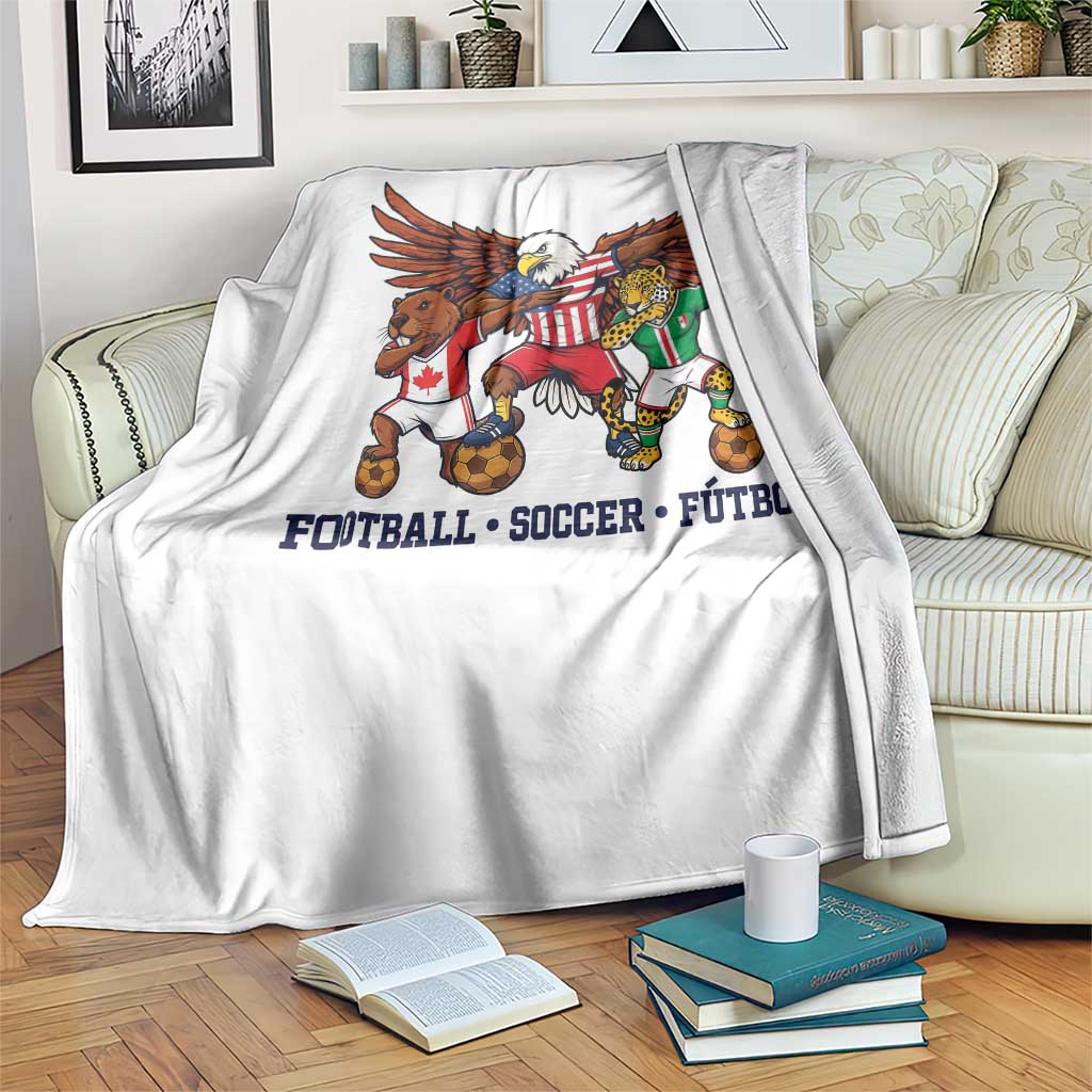 Eagle Jaguar Beaver 2026 Football Throw Blanket Supporters Gift Idea TS12 Print Your Wear