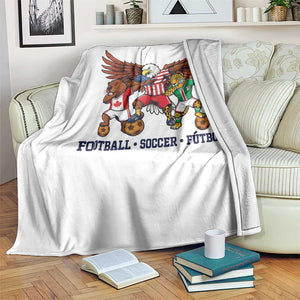 Eagle Jaguar Beaver 2026 Football Throw Blanket Supporters Gift Idea TS12 Print Your Wear