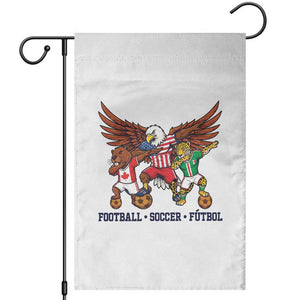 Eagle Jaguar Beaver 2026 Football Garden Flag Supporters Gift Idea TS12 White Print Your Wear