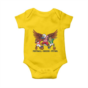 Eagle Jaguar Beaver 2026 Football Baby Onesie Supporters Gift Idea TS12 Daisy Print Your Wear
