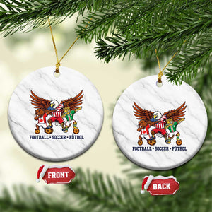 Eagle Jaguar Beaver 2026 Football Ceramic Ornament Supporters Gift Idea TS12 1pc White Marble Print Your Wear