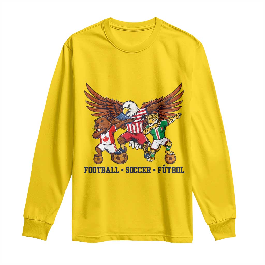 Eagle Jaguar Beaver 2026 Football Long Sleeve Shirt Supporters Gift Idea TS12 Daisy Print Your Wear