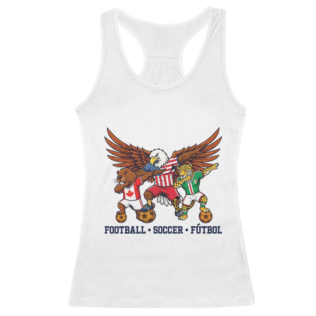 Eagle Jaguar Beaver 2026 Football Racerback Tank Top Supporters Gift Idea TS12 White Print Your Wear