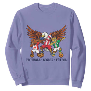 Eagle Jaguar Beaver 2026 Football Sweatshirt Supporters Gift Idea TS12 Violet Print Your Wear