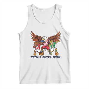Eagle Jaguar Beaver 2026 Football Tank Top Supporters Gift Idea TS12 White Print Your Wear
