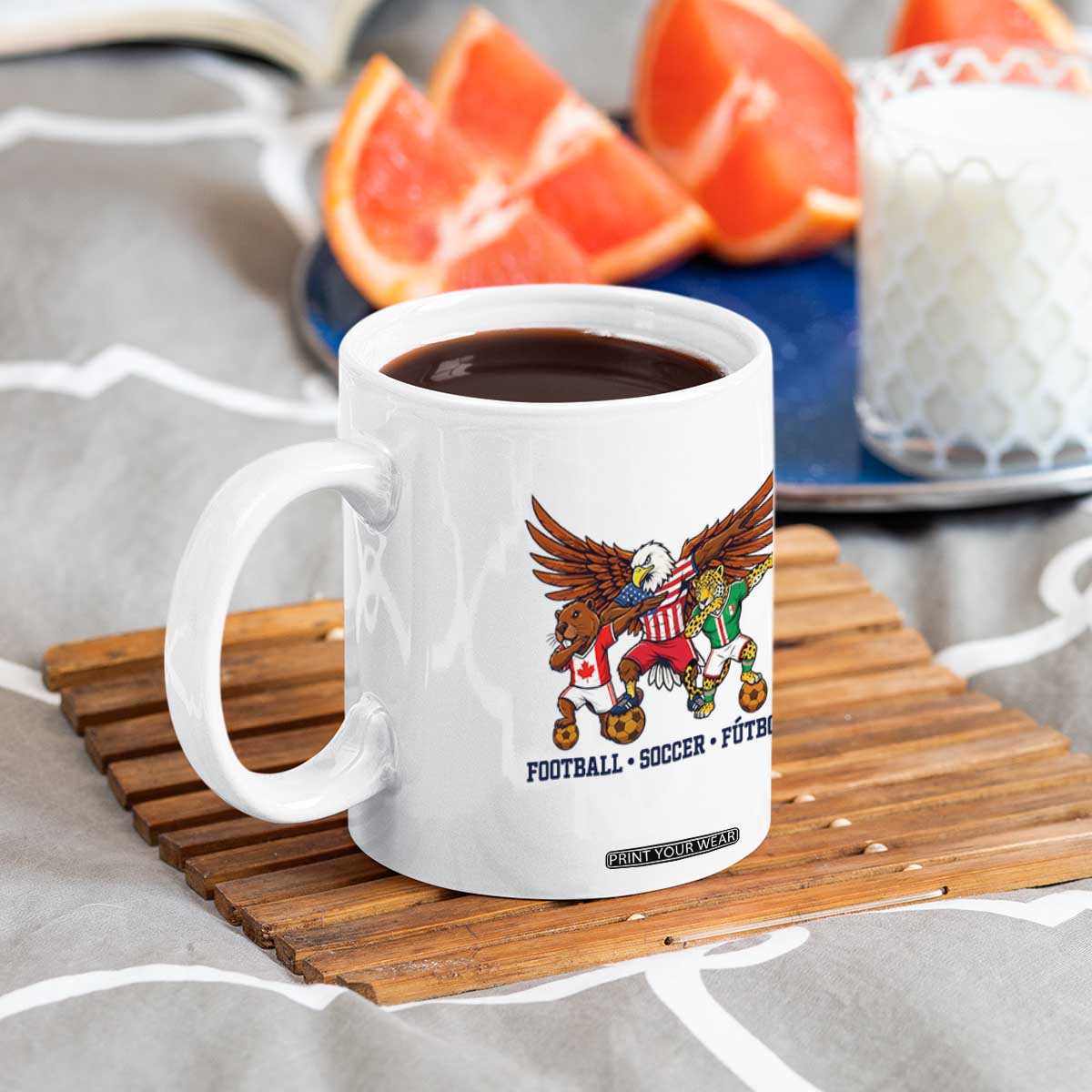 Eagle Jaguar Beaver 2026 Football Coffee Mug Supporters Gift Idea TS12 Print Your Wear