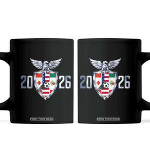 Canada Mexico USA Coffee Mug International Soccer Lover Gift TS12 Black Print Your Wear